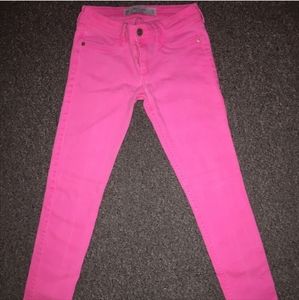 Y2K Abercrombie and Fitch Pink Jeggings